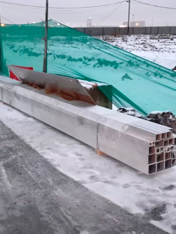 Отгрузка алюминиевых профильных труб